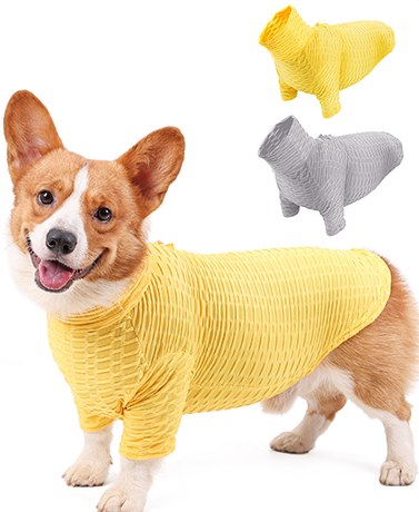 High-Collar Stretch Warm Dog Base Layer