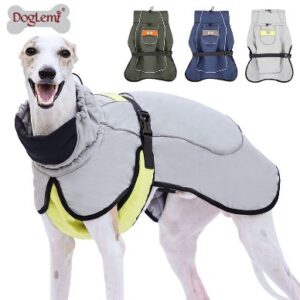 Thick Padded Waterproof Outdoor Dog Winter Vest Jacket