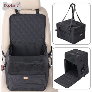 3-in-1 Multifunction Pet Car Carrier Bed and Seat Mat