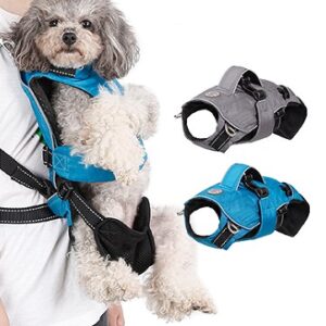 3-in-1 Multifunction Pet Backpack Harness with Leash