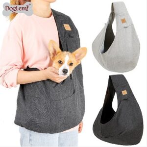 Hug-Style Portable Pet Sling Shoulder Bag