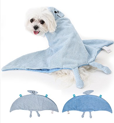 Pterosaur Hand-Pocket Bath Towel
