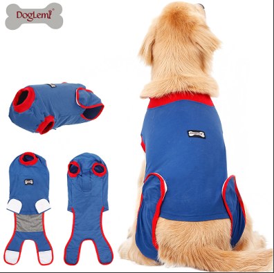 Cotton Dog Post-Surgery Anti-Lick Recovery Suit