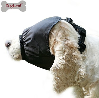 Dog Calming Eye Mask, Pet Blackout Anti-Excitement Stress Relief Mask for Car Sickness
