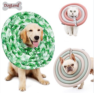 Third-Generation Comfortable Pet Protective Elizabethan Collar for Cats and Dogs