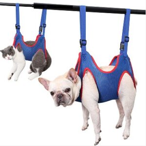 Pet Grooming Hammock Helper for Cats and Dogs, Nail Trimming Support Sling