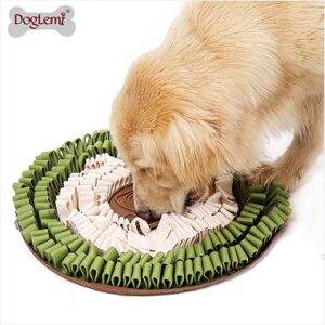 Bite-Resistant Dog Snuffle Mat with Upgraded Cotton Webbing