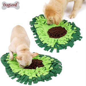 Avocado Dog Snuffle Mat Slow Feeding Training Blanket