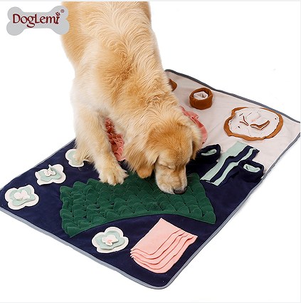 Extra-Large Western Food Table Dog Snuffle Mat