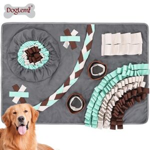 Gradient Arch Bite-Resistant Snuffle Mat - Gray