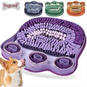 Gradient Paw-Shaped Bite-Resistant Snuffle Mat