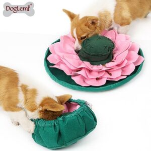 Lotus Snuffle Mat Slow Feeder Dog Puzzle Toy