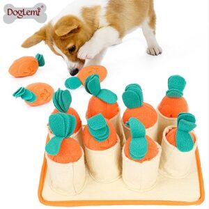 Pull-the-Carrot IQ Dog Puzzle Toy