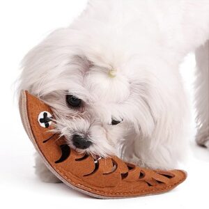 Grilled Fish IQ Treat-Dispensing Snuffle Toy for Dogs and Cats