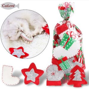 Christmas Gift Set Catnip Cat Toy Chew and Teething Toys