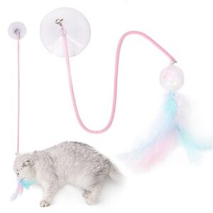 Bouncy Cat Teaser Self-Play Toy