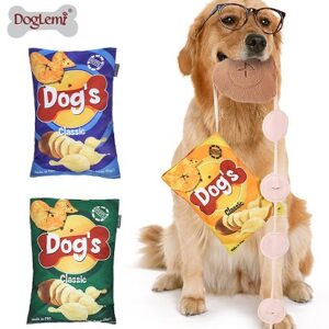 Potato Chip Treat-Hiding IQ Dog Snuffle Toy