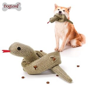 Snake Treat-Hiding IQ Dog Snuffle Toy