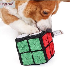 Cube Puzzle Treat-Hiding Dog Toy