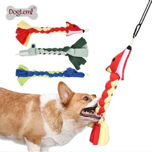 Handwoven Animal Treat-Hiding Dog Toy