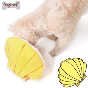 Shell Treat-Hiding IQ Dog Snuffle Toy