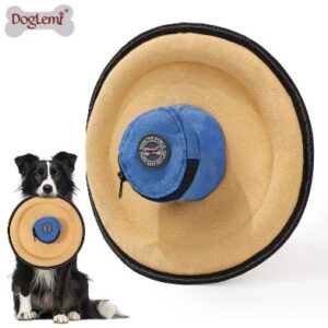 Dog Training Treat Bag and Flying Disc Toy