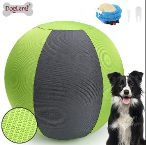 Extra Bite-Resistant Inflatable Giant Ball Pet Play Toy
