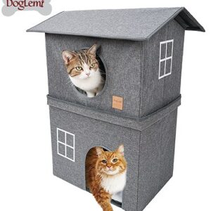 Double-Layer Cat Villa