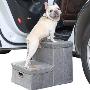 SUV Two-Step Large Dog Stairs, Reinforced Version