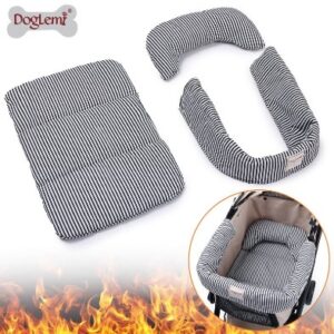 Three-Piece Pet Stroller Cushion Set