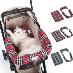 Three-Piece Pet Stroller Cushion Set