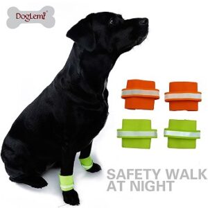 Reflective Dog Leg Wraps for Medium and Large Dogs