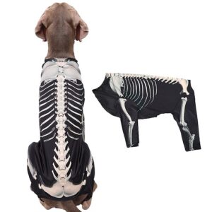 Halloween Skeleton Dog Costume