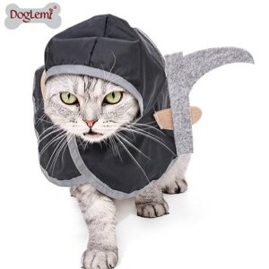 Halloween Cat Grim Reaper Cape Costume