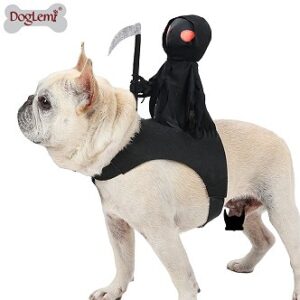 Halloween Dark Reaper Rider Pet Costume