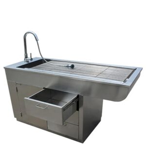 Central Treatment Table (Material: 304 Stainless Steel)